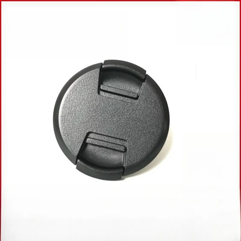 18135, 55mm, 18135, 2870, 1670, A7R3 M3, A7R4에 적합, 가죽 분실 방지 스트랩이 있는 검정색 렌즈 캡
