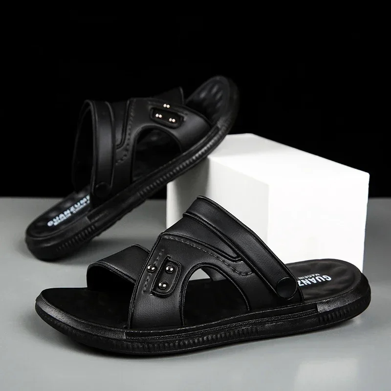 Adult Leather Men's Sandals Summer Shoes Outdoor Sandals leather sandals summer sandals
