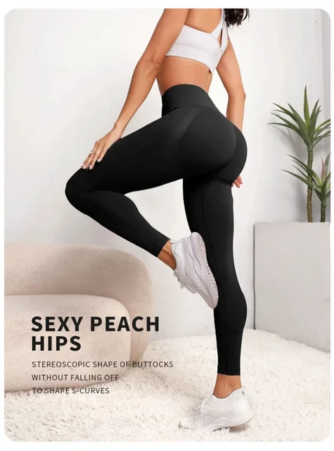 Pantalon de yoga taille haute pour femme, grande taille, nouveau, avec contrôle du ventre, extensible, doux, pour l'entraînement et la course, confortable
