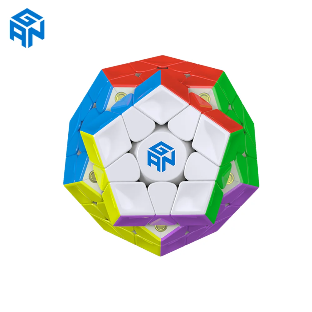 

[Picube] GAN Megaminx 3X3x3 Magnetic Cube GAN Megamixeds Magic Cube Gans 3x3x3 Cube gans 3x3x3 cube 12 sided cube Speed Big Mac