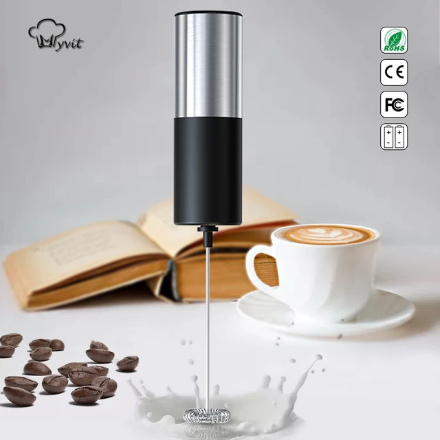 Frother For Coffee Electric Mini Mixer For Drinks Kitchen Supplies For  Blending Coffee Frappe Latte Matcha Milk And Hot - AliExpress