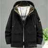 Big size men's loose workwear windbreaker waterproof jacket big size spring autumn new men's jacket 10XL 9XL 3