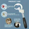 AIRAJ Adjustable Bathroom Wrench Opening Spanner Sink Pipe Wrench For Faucet Sewer Water Pipe Plumbing Faucet Wrench Repair Tool 1
