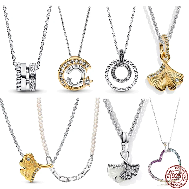 

Лидер продаж, изысканное ожерелье из стерлингового серебра 925 пробы с подвеской в виде нескольких круглых звезд, подходящее для оригинального дизайна, очаровательный подарок «сделай сам»