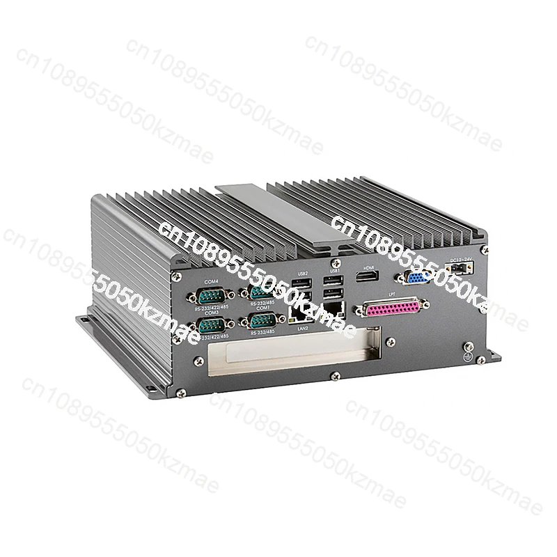 i5-5257U 산업용 컴퓨터, 임베디드 팬리스 산업용 컴퓨터, 듀얼 네트워크 포트 6 시리얼 포트 미니 호스트, 확장 슬롯