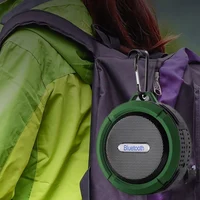 Outdoor Waterproof Bluetooth Speaker, Wireless Portable Mini Shower Travel Speaker with Subwoofer for Sports Pool, Beach, Hiking - Image 2