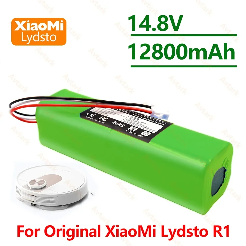 

Genuine/Original For XiaoMi Lydsto R1 Roidmi Eve Plus Viomi S9 Robot Vacuum Cleaner Battery Pack Capacity 6.5A Accessories Parts