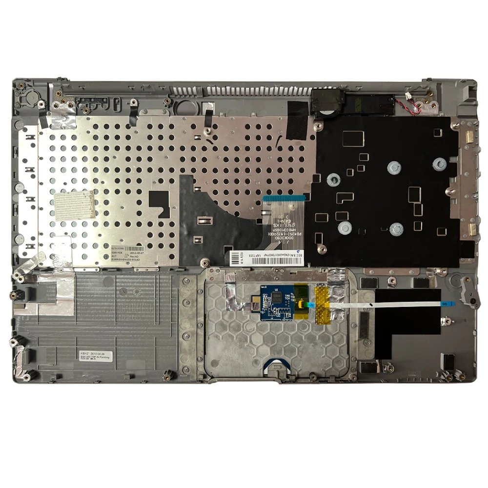 para Samsung Np700z4a Np700z4ah Np700z4b 700z4b 700z4c Latin Brasil Teclado do Portátil com Cinza Palmrest Capa Superior - Imagem 3