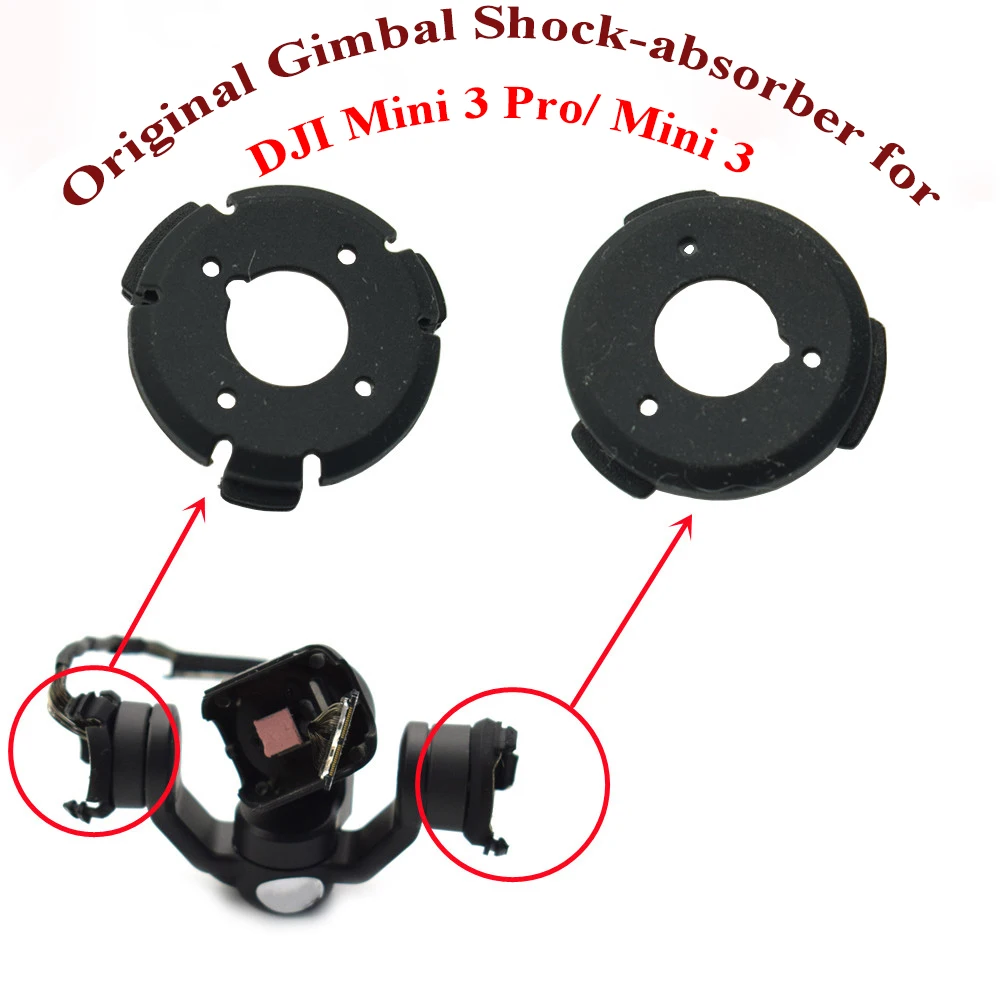 Original Mini 4 Pro Gimbal Shock-absorber for DJI Mini 3 Pro/ 3 Camping Rubber Ball Drone Repalcement Repair Parts gimbal rubber dampers
