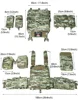 Outdoor 1000D Plate Carrier Quick Release 6094K Tactical Vest Detachable Hunting Protective Adjustable Molle Airsoft Combat Vest 4