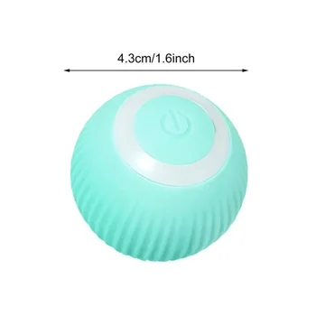 Smart Cat Toys Automatic Rolling Ball Electric Cat Toys Interactive For Cats Training Self-moving Kitten Toys Pet Accessories 2