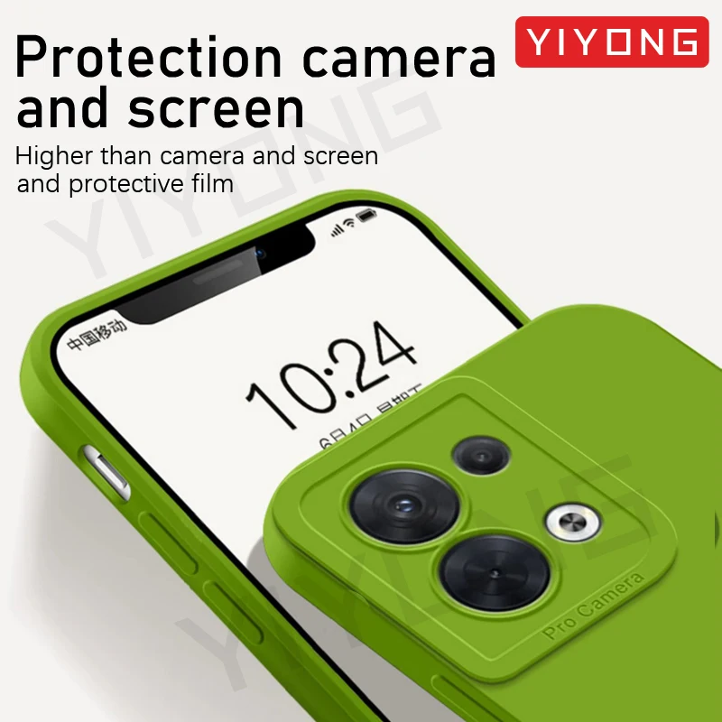 YIYONG Original Liquid Silicone Soft Phone Case