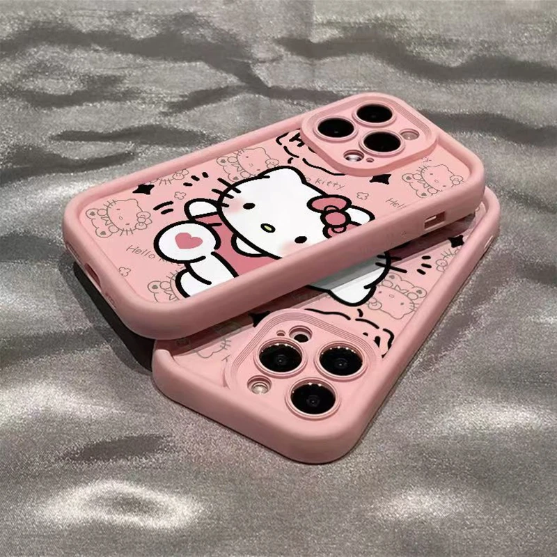 Phone Case Hello Kitty Cartoon Multistep Soft for Moto G13 G23 G04S G14 G24 G34 G54 G22 E22i E13 phone case,phone protector cover