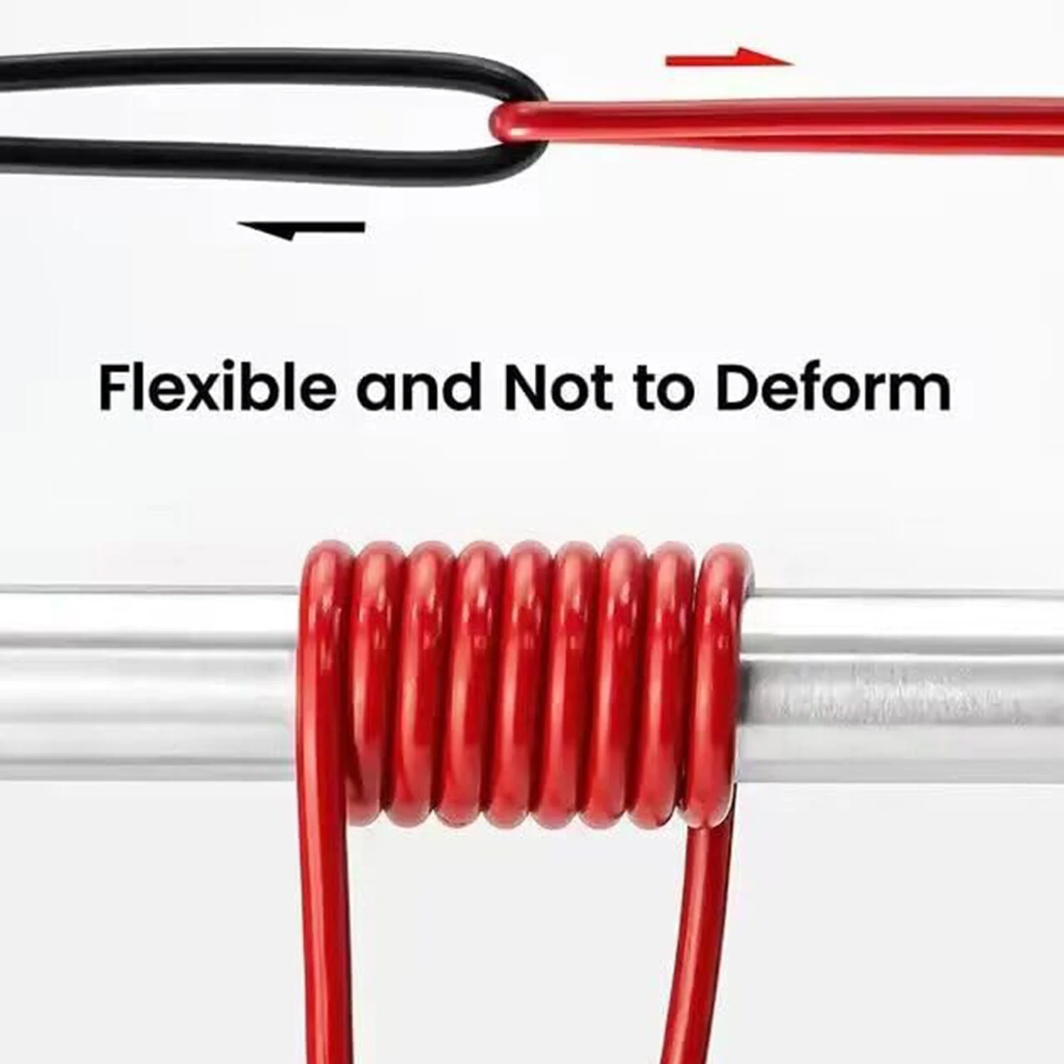 Double-Ended Alligator Clip Leads 2PCS 1000V for Electrical Testing Test Leads Alligator Clips Jumper Wires