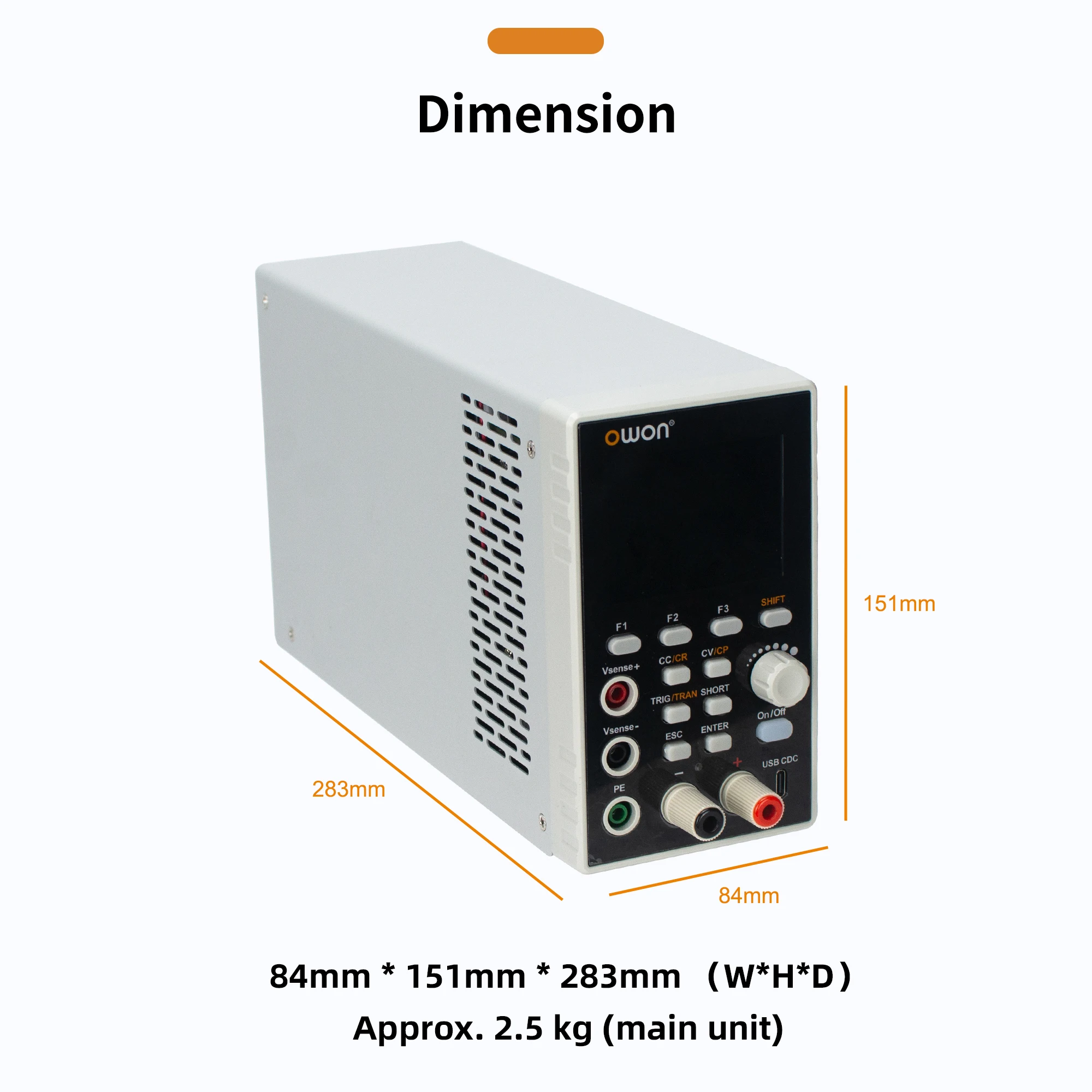 OWON Programmable DC Electronic Load OEL30 Series Digital Battery Capacity Teste