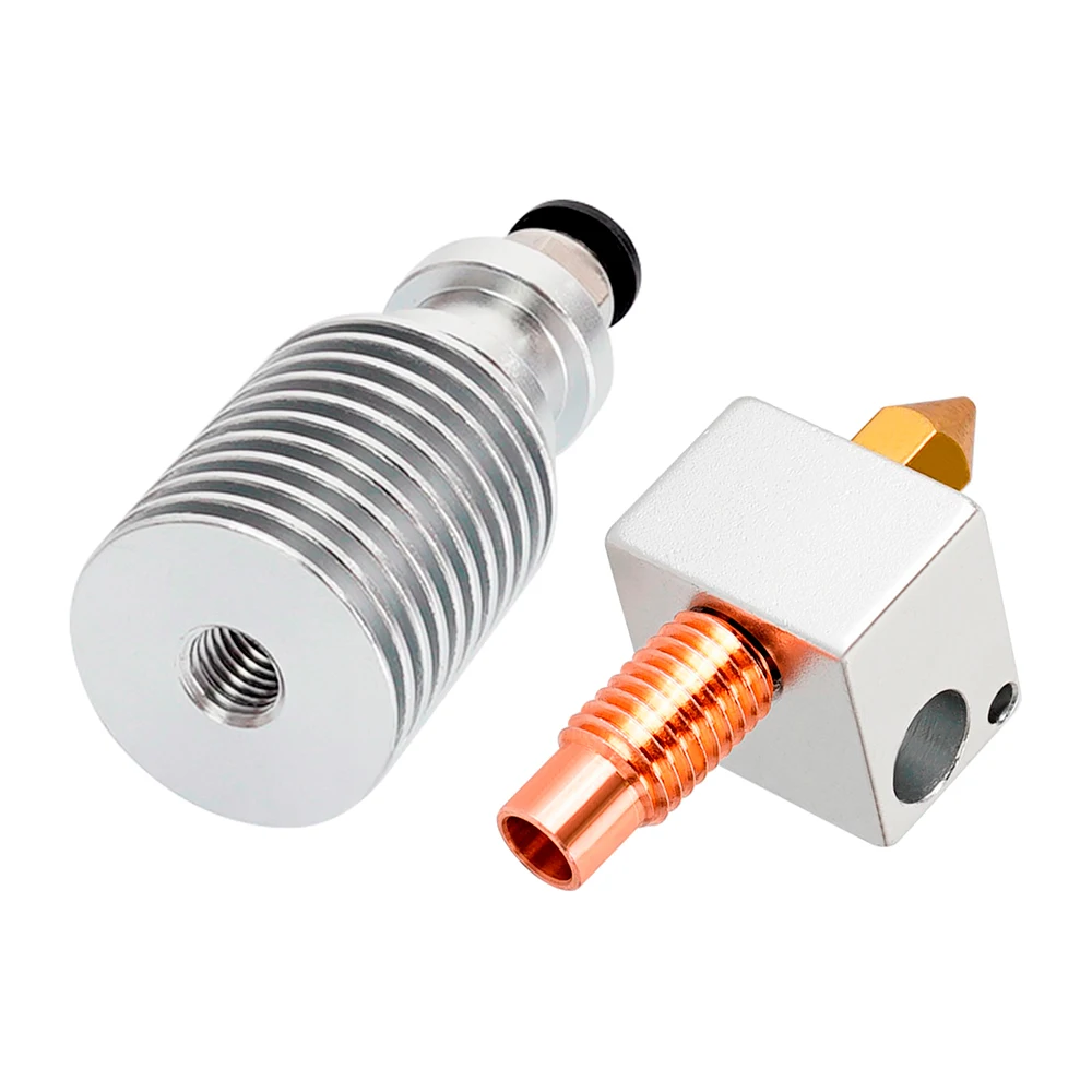 Bi-metal Heat Break para Impressora 3d Heatbreak Suave All Metal Thread Garganta de Liga de Titânio E3d v6 m6 Peças - Imagem 3