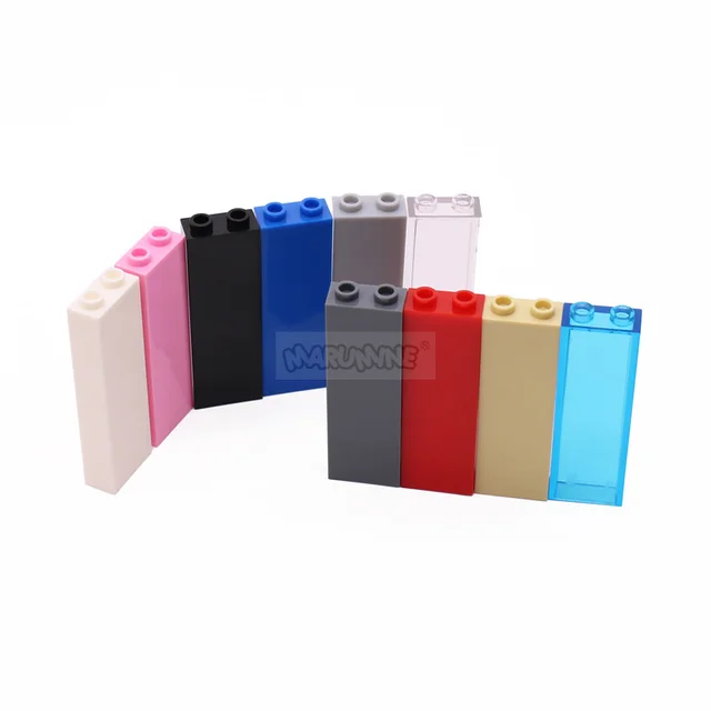 Marumine 1x2x5 Wall With Studs Compatible With 2454 46212 DIY Toys Assembles Building Blocks MOC Accessories Parts For Children 4