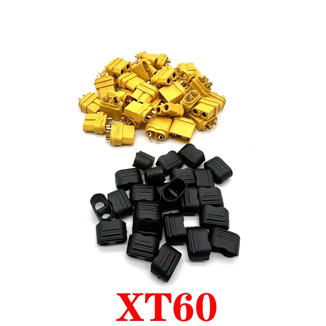 

XT60H-F connector plug with Sheath Housing Female / male XT60 plug for RC Lipo Battery cars fpv drones Airplane