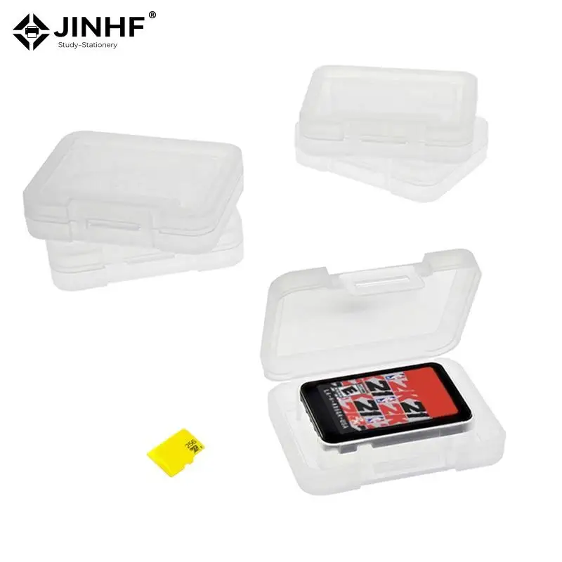 5Pcs Mini Portable Pocket Game Card Box Micro Sd Tf Card Storage Display Box Holder Per Switch Series Oled/Lite Cover Protettiva