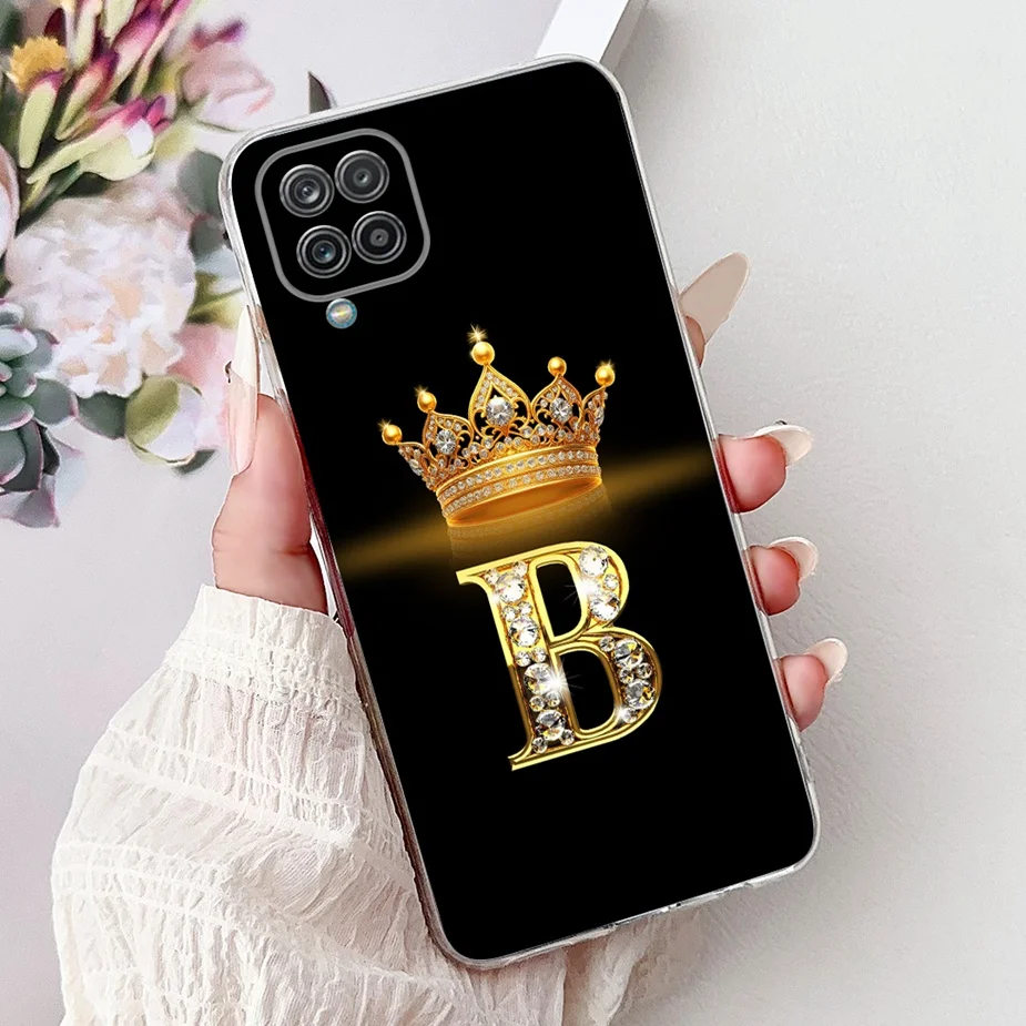 Crown Letters Soft Silicone Phone Case - Stylish Bumper Protection