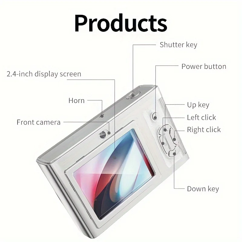 Digital Camera For Students 4k Hd Autofocus Photography Camera_voghion.com