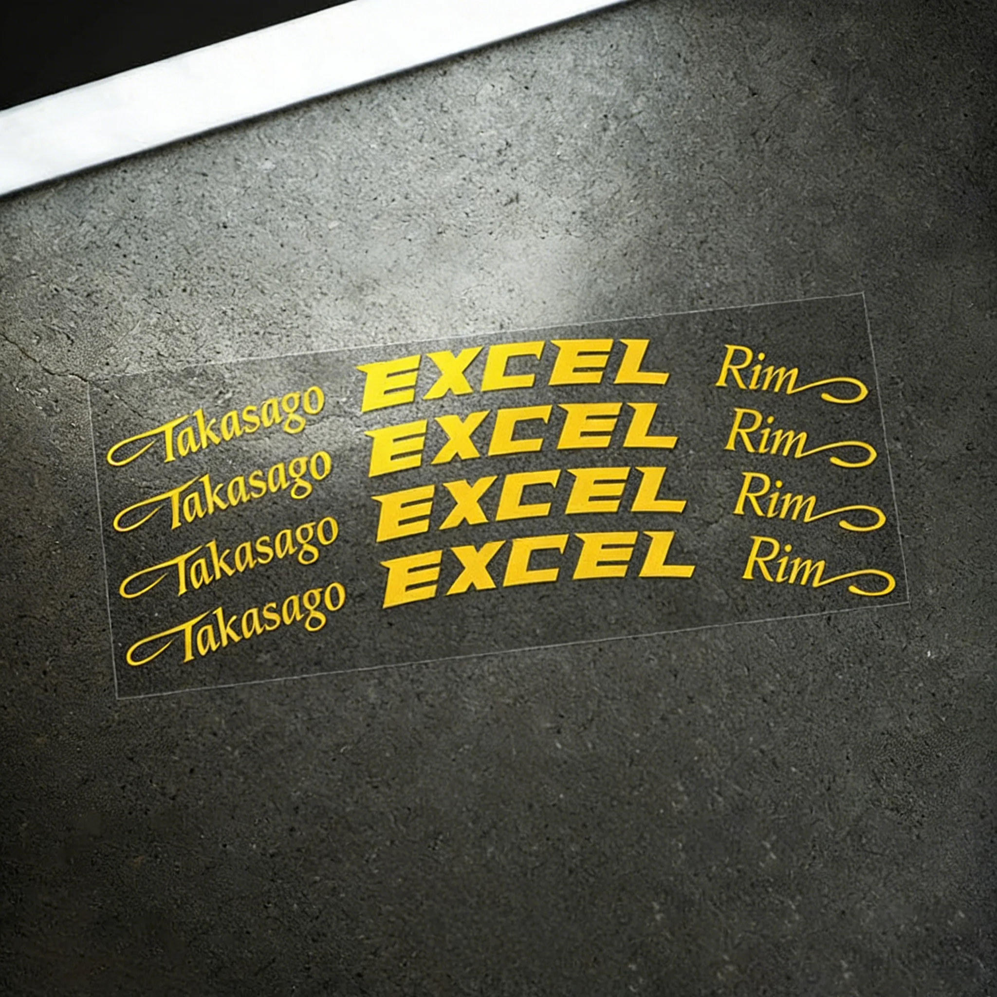 자동차 스타일링 스티커 데칼 오토바이 레이스 1719'' 휠 림 허브 EXCEL RIMS용 자동차 외부 액세서리