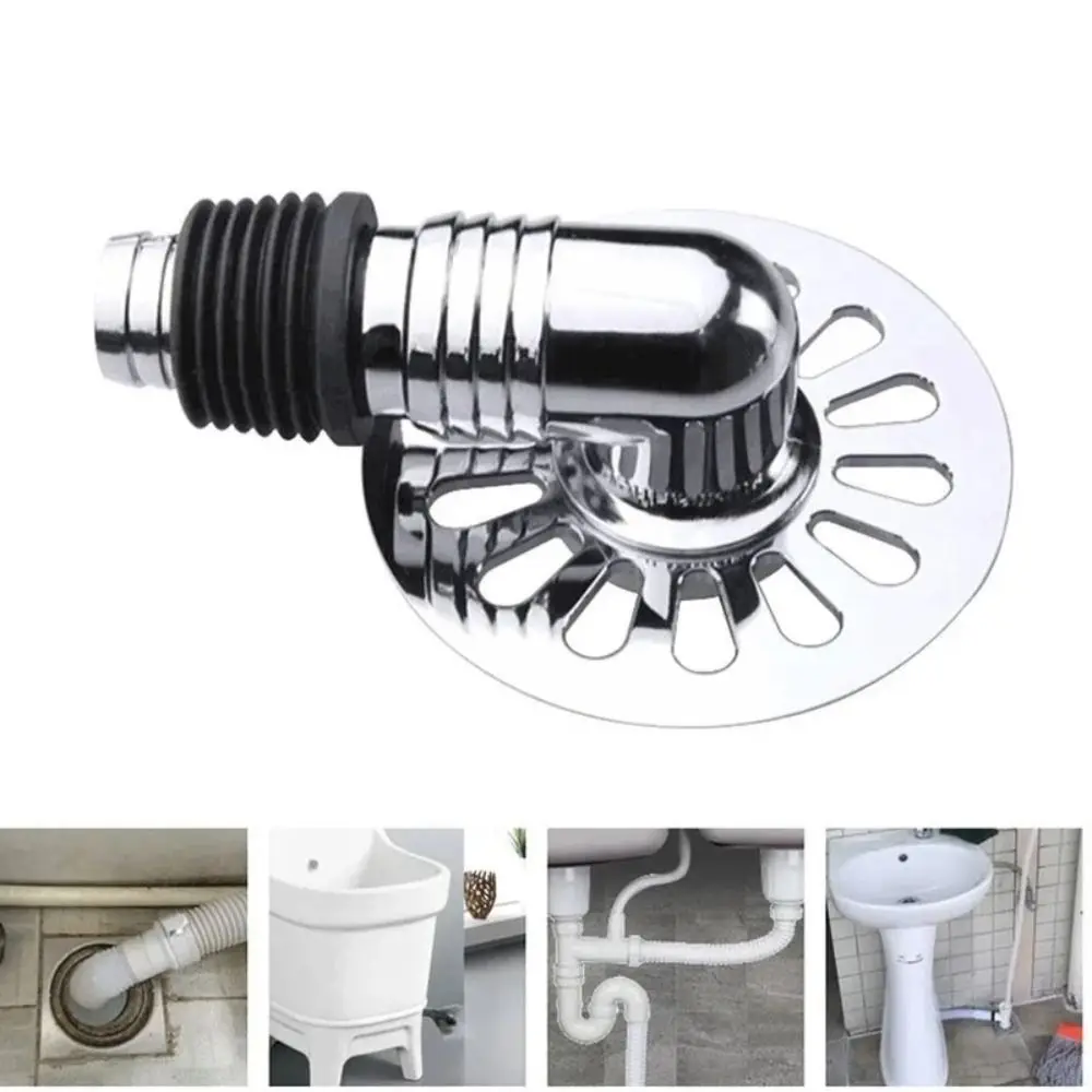 Washing Machine Floor Drain Joint Double Purpose Pipe Connector Dishwasher Universal Hose Adapter Disposer Trap Tool