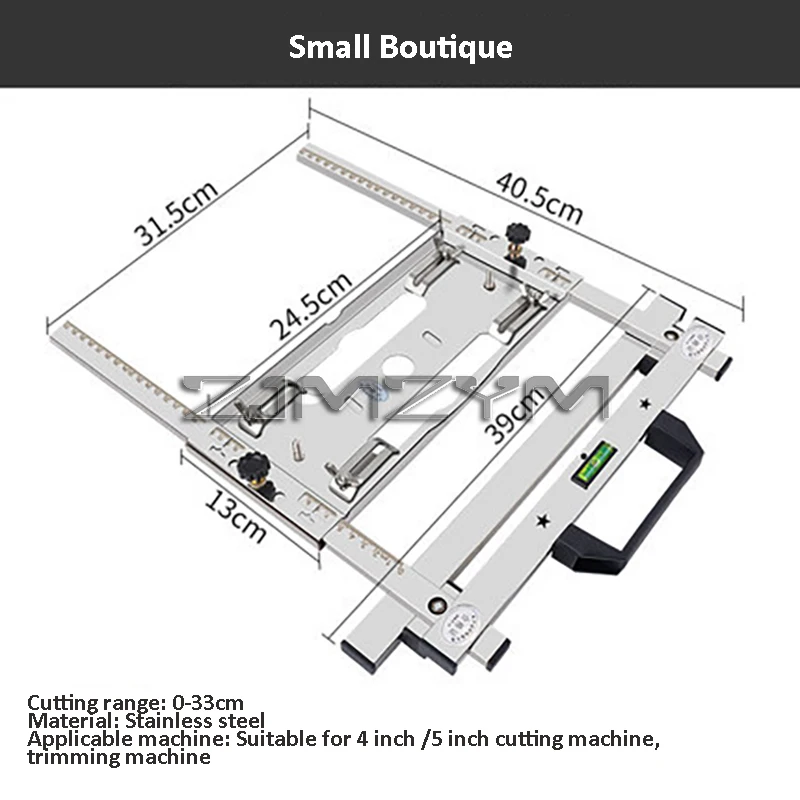 Guida Taglio Legno Per Sega Circolare - Posizionatore Rapido, Acciaio Inox, Precisione Alta - Foto 9