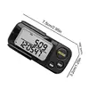 Single Function 3D Electronic Pedometer Simple Mini Step Counter Walking 3D Digital Pedometer For Exercise Men Women 6