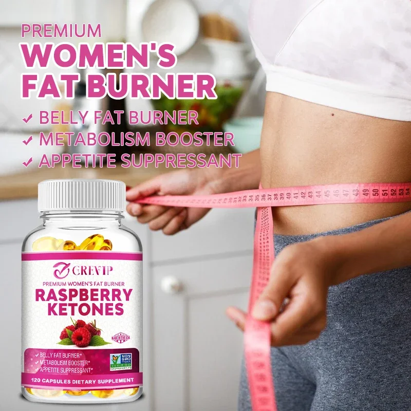 Raspberry Ketones-Supports Healthy Weight Management, Antioxidants, Boosts Energy Levels, Increases Satiety