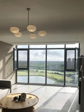  Nordic Glass Pendant Light For Living Room  Decoration LED Pendant Lamp For Bedroom Home Indoor Decor Hanging Suspanion  Lights 