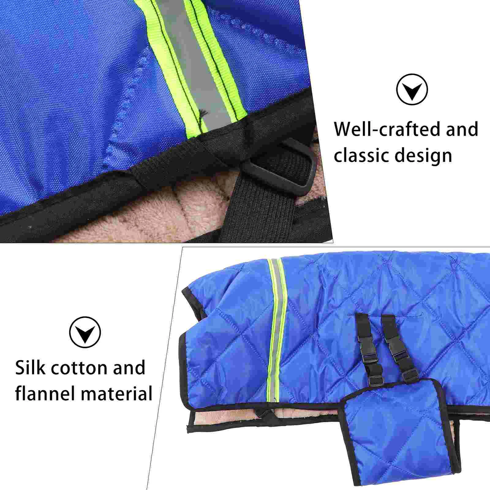 Calf Vest Ranch Supplies Winter Clothes Waterproof Cow Warm Clothing Coat Sherpa Fleece Blanket 6