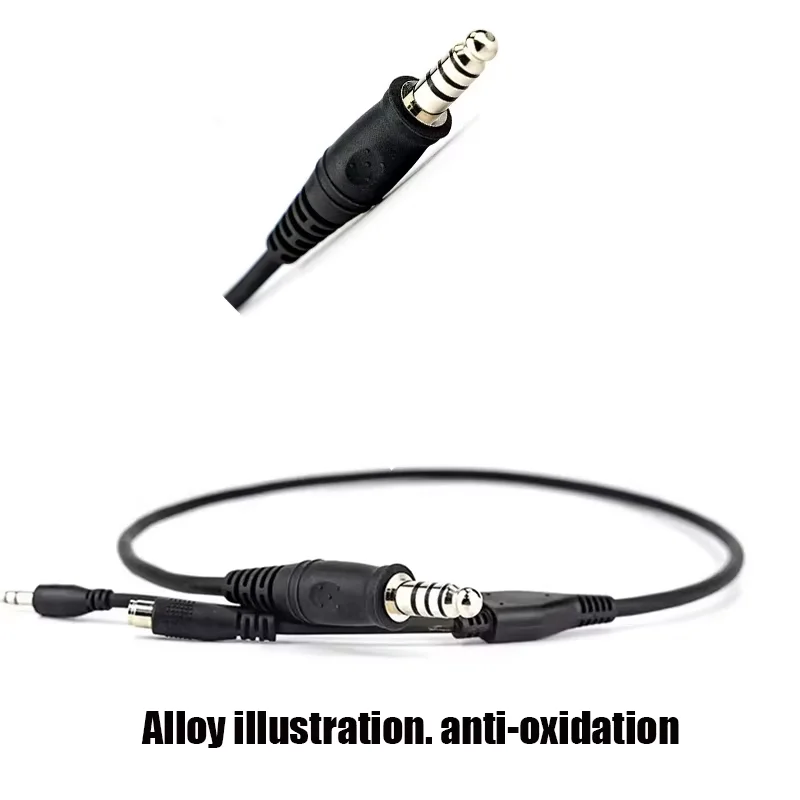 EARMOR Tactical Headset Microphone Kit, Tactical Headset Adapter, Microphone Accessories for EARMOR M31 and M31H, Mark3 5