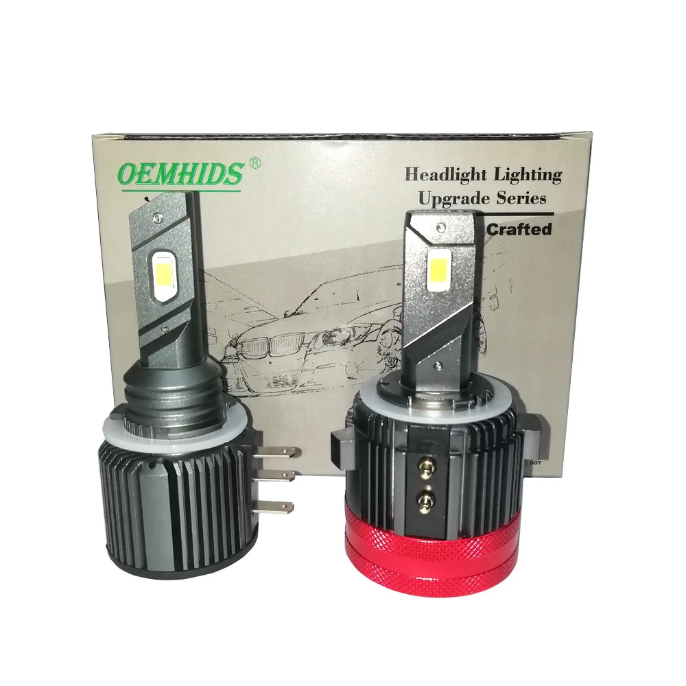 OEMHIDS H15 Светодиодный V-W Автомобильные фары Canbus 10000LM 110W 6500K CSP Turbo без ошибок с EMC, запасная фара, противотуманная фара