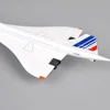1:400 Scale Airplanes France 1976-2003 White Mini Diecast Metal Aircraft Model Gift Air plane Toys 6