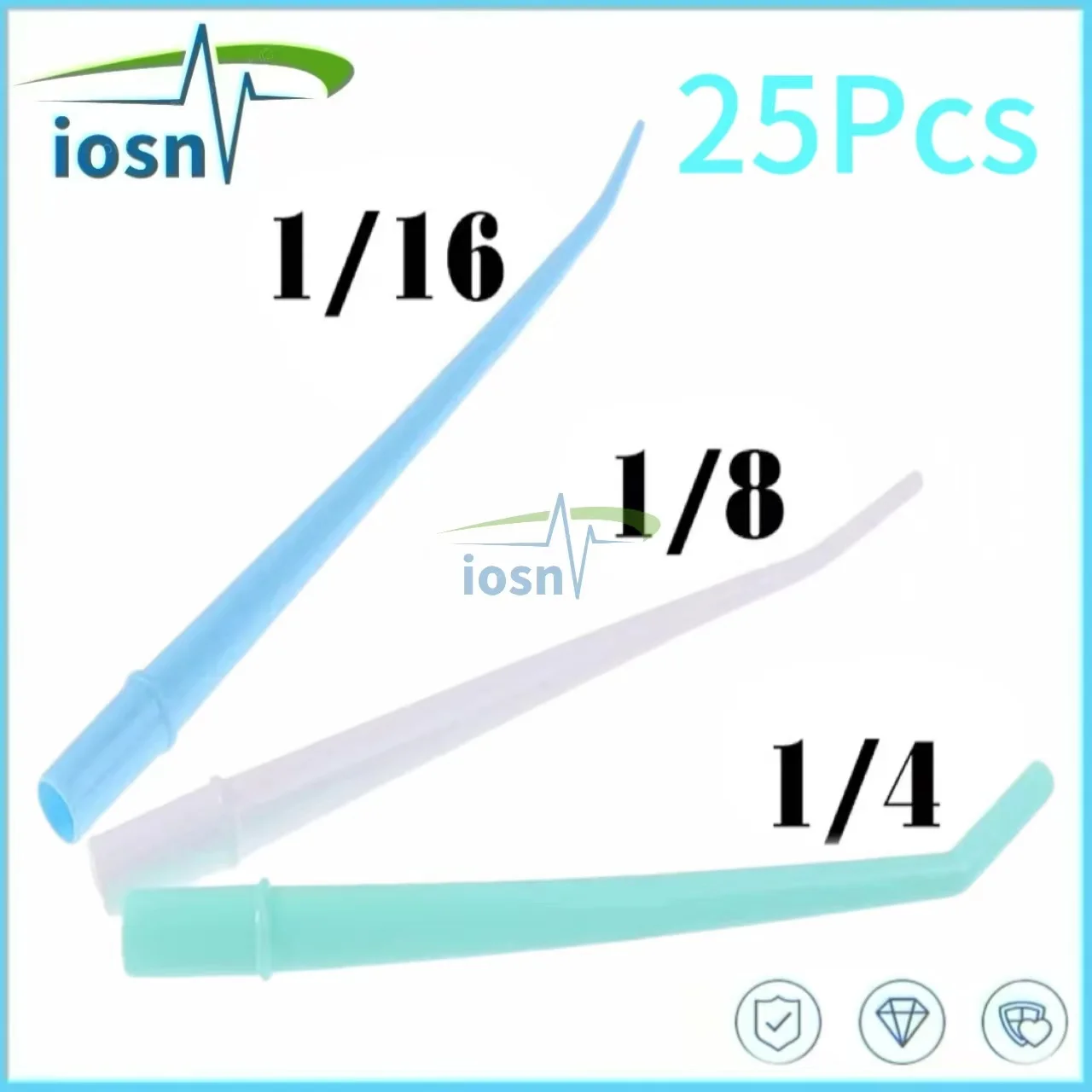 

25 шт./упаковка, одноразовые стоматологические трубки