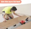 Large Format Tile Cutter with Case, Flytohom Manual Tile Cutter for Cutting Large Porcelain Ceremic Tile from 0.12 to 0.47" Thic 6