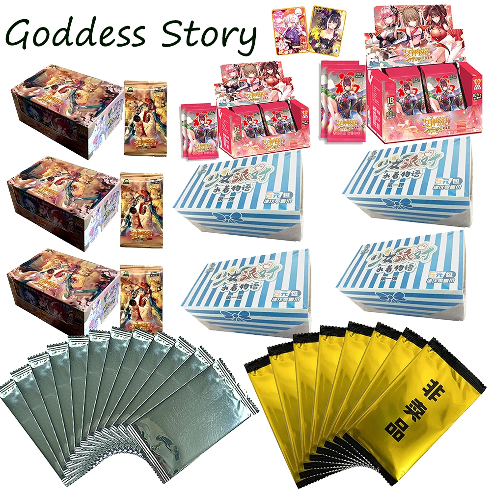 Goddess Story Collection Cards Girl Party Anime Figures Child Kids Birthday  Gift Game Cards Table Toys For Family Christmas - Card Games - AliExpress