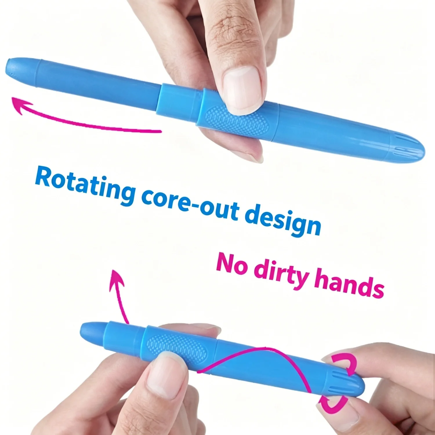 DIY 메이크업 및 페이스 페인팅용 12색 크레용, 쉽게 착색되고 수용성, 학생 및 학교 공연에 적합