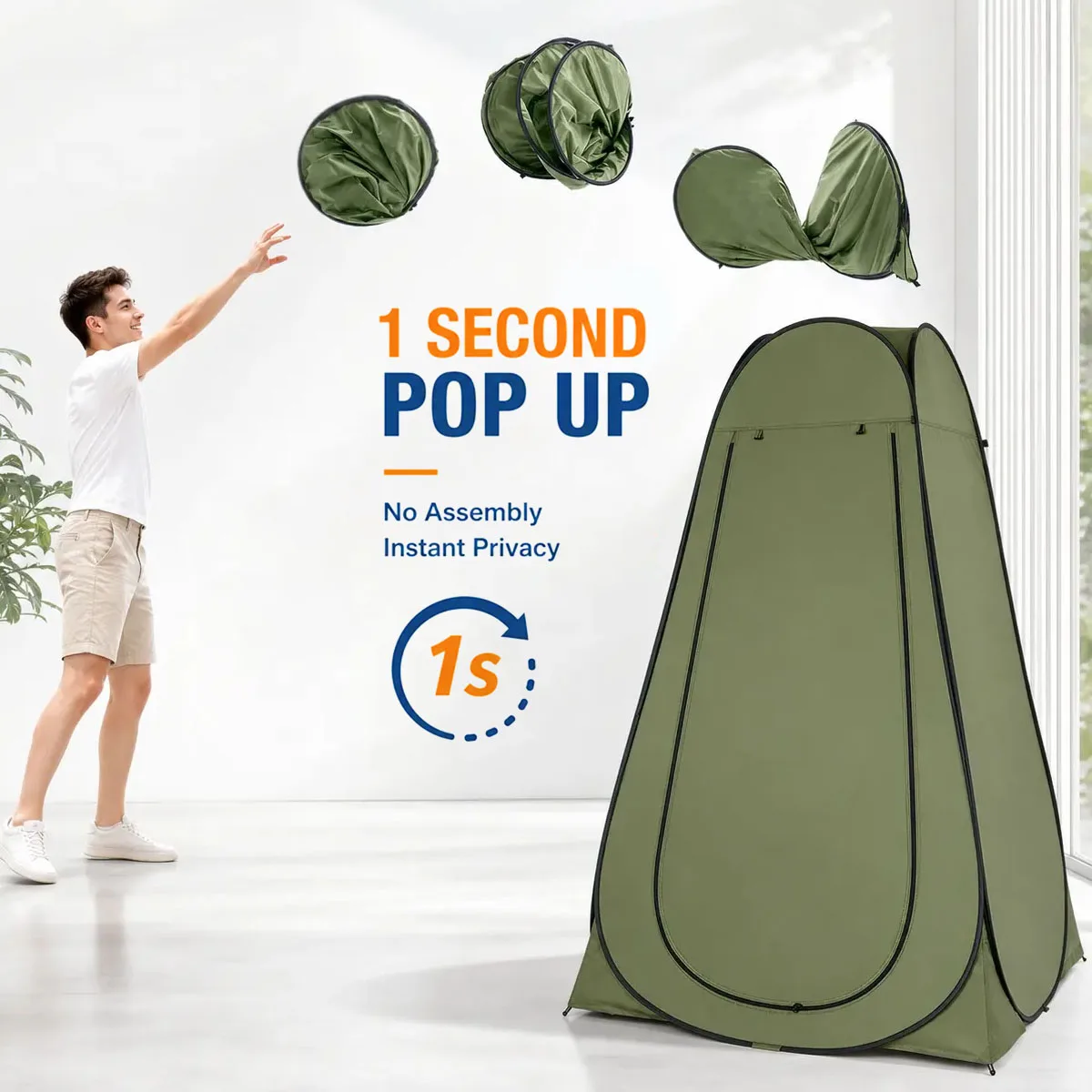 Pop Up Portable Privacy Changing Tent 3