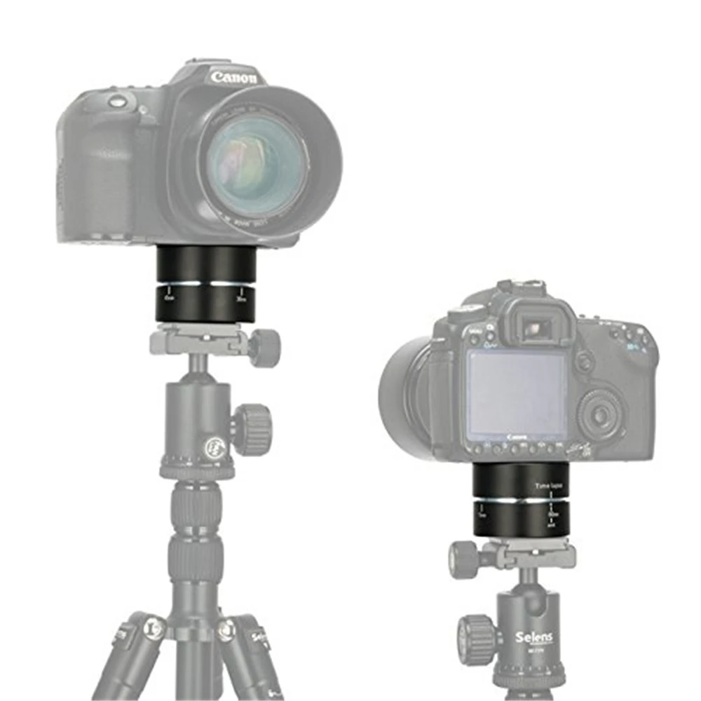 Time Lapse Rotating Pan Head Motorized Panaromic Head 360 Degree Tripod Ball for iPhone Canon Nikon Pentax GOPRO