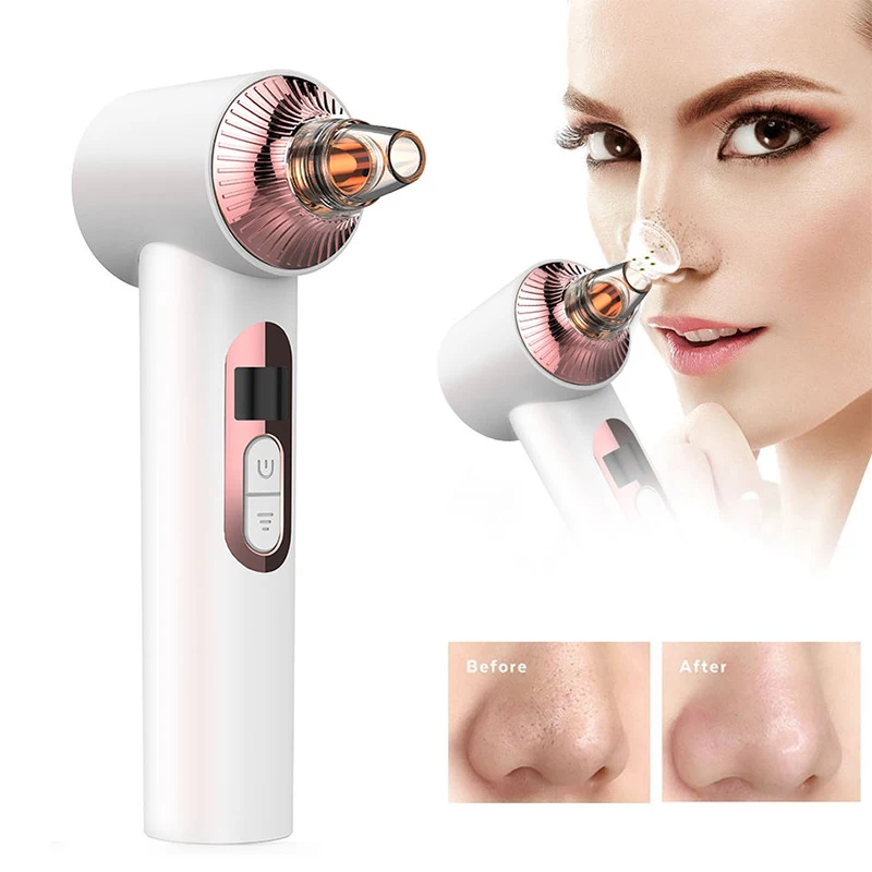Household Electric Blackhead Remover Pore Cleaner Protable Black Head Suction Deep Cleaner Facial Nose Skin Care