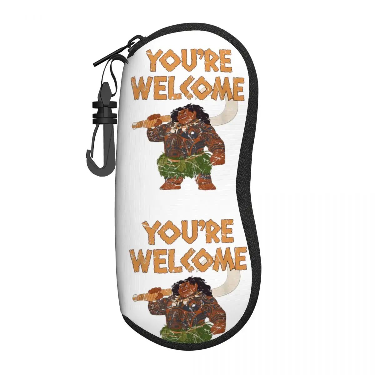 

Moana Maui уверенная позиция, вы добро пожаловать, фотоаксессуары, портативная коробка для хранения очков, коробка для очков с принтом