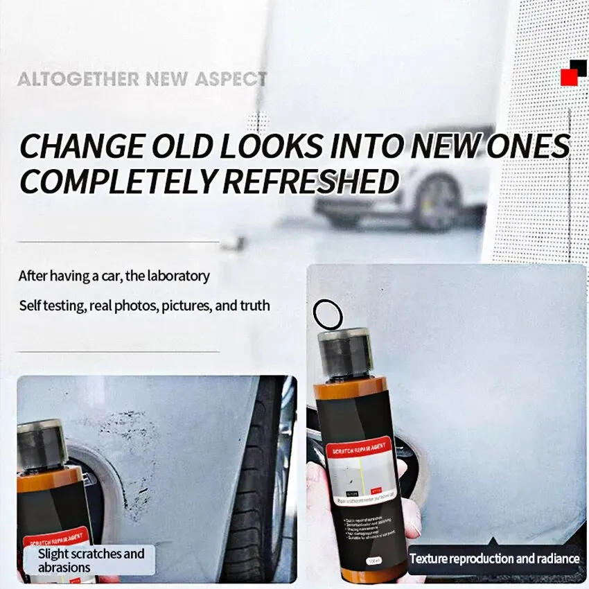 Car Scratch Repair Fluid Car Scratch Wax Polishing Wax Paint Decontamination