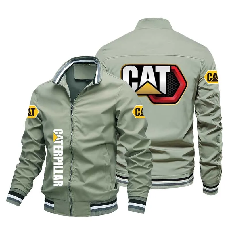 Men's standing collar cardigan jacket, motorcycle riding suit, outdoor, travel, daily, JA jacket, spring and autumn