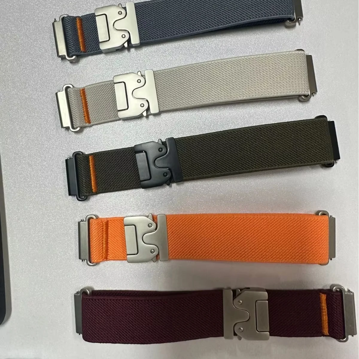 Parachute Nylon Sport Strap Bracelet - Adjustable 18mm/22mm Band