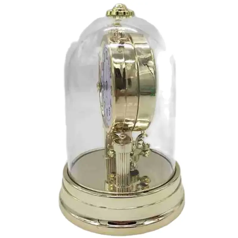 Retro Desk Clock European Style Mute Alarm Stopwatch For Living Room Office Desktop Decoration Gifts