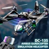 X38 Simulation Airbus Brushless Remote Control Helicopter Dual Camera RC Drone Quadcopter Toy Obstacle Avoidance Plane Xmas Gift 3