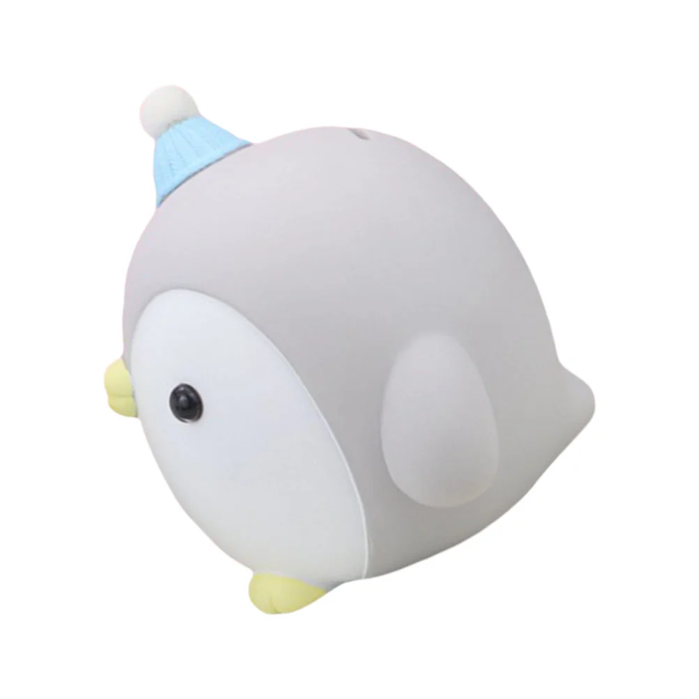 Penguin Figurine Toy Ceramic Piggy Bank Cute Coin Bank Piggy Bank