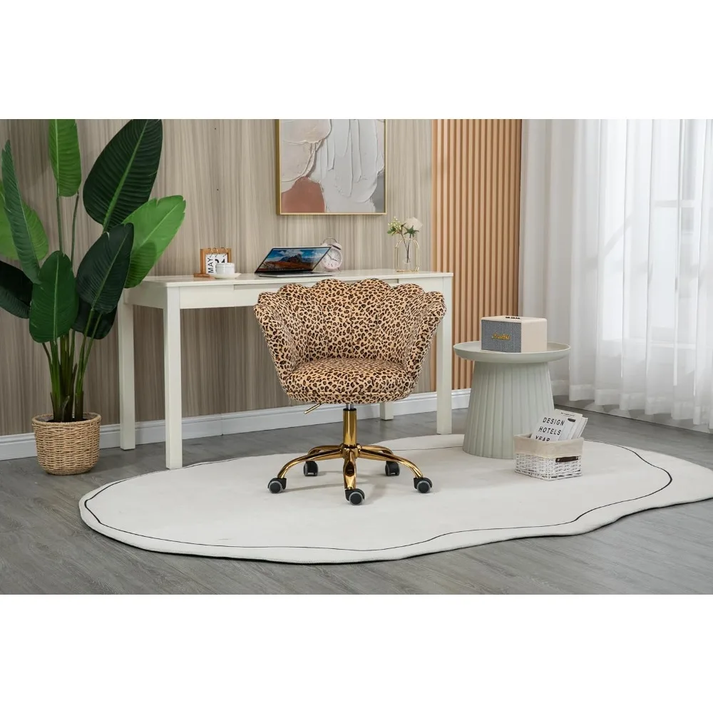 Velvet Swivel Desk Chair 2